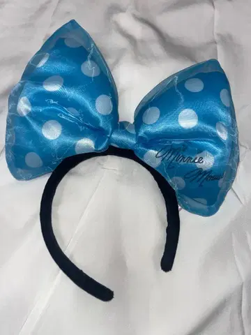 미니 빅 리본 머리띠