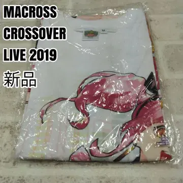 마크로스 크로스오버 라이브 2019 풀 그래픽 티셔츠 새상품 M