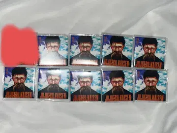 주술회전 히비키 히로미 스퀘어 커버 캔뱃지 19권 9점 세트