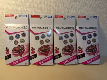 베이블레이드 x 랜덤 부스터 vol.6 4종 세트 판매 내부 가방 미개봉