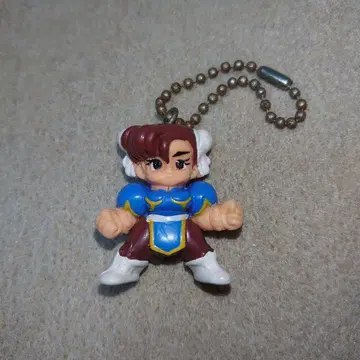 반다이 스트리트 파이터 2 춘리 볼체인 키링 스윙