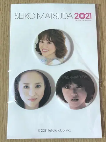 마츠다 세이코 SEIKO MATSUDA 2021 캔뱃지