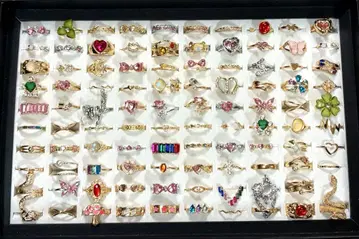 반지 묶음 판매 100점 패션 반지 지르코니아 반지