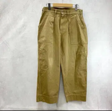 TUKI 하라다복식연구소 컴뱃 팬츠 베이지 2