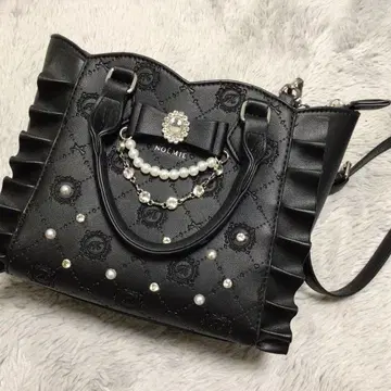 노에미 사키마루쨩 콜라보 백 숄더백 블랙