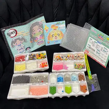 아쿠아 비즈 귀멸의 칼날 동물의 숲