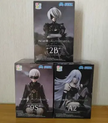 니어 오토마타 2B 9S A2 쵸코노세 피규어 3체 세트