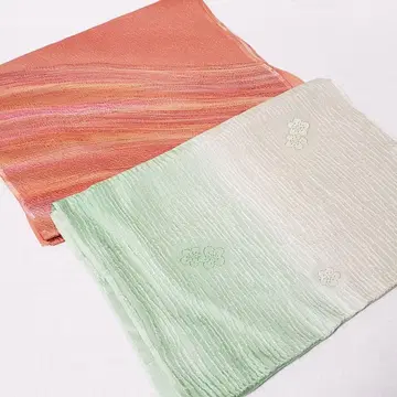 (1587) 오비 장식 천 2점 묶음 판매 기모노 일본 의류 잡화