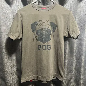 OJICO T셔츠 퍼그 허그 L