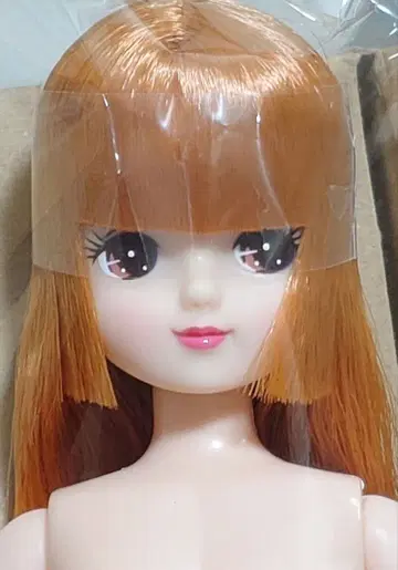 오타노시미 인형 키라짱 히메컷 롱 주황 브라운