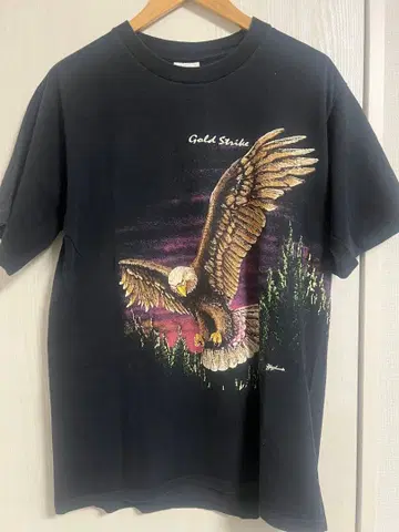 90s USA제 Hazlewood 이글 T셔츠 L 빈티지