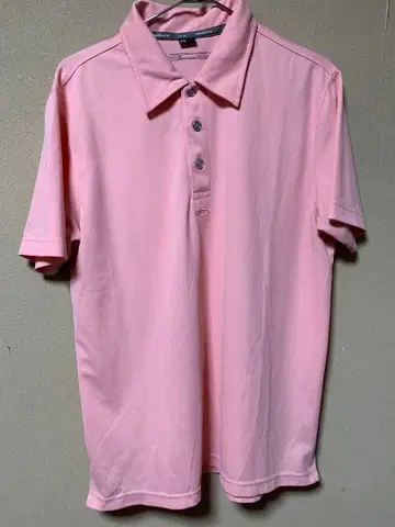 OAKLEY 오클리 반팔 피케 셔츠 남성용 골프웨어 핑크 계열