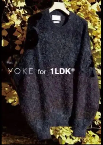 YOKE for 1LDK STILL BORDER CREWNECK KNIT