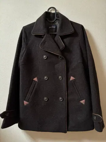 EAST BOY 다크 브라운 피 코트