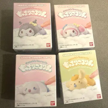 산리오 말랑쫀득 마이멜로디 쿠로미 시나몬 폼폼푸딩