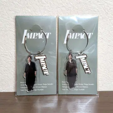 [ 새상품 ] IMP. 스즈키 타이가 IMPACT 아크릴 키링 2세트