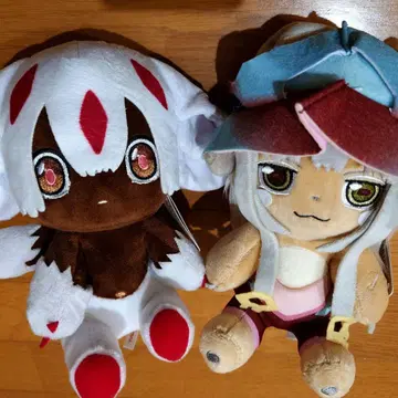 메이드 인 어비스 맹세의 쌍둥이 별 오리지널 봉제 인형 나나치 파프타