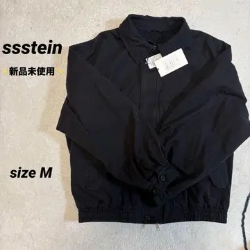 [ 미사용 새상품 즉시 완판 ] ssstein 블루종 M 블랙