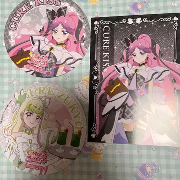 프리큐어 스위츠 파라다이스 스이파라 코스터 카드 키스 즈큔
