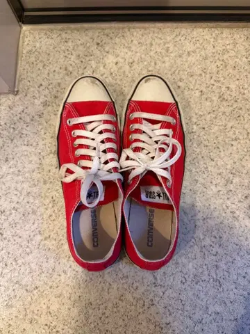 CONVERSE ALL STAR 레드 스니커즈