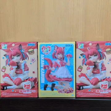 아카미 카루비 프라이즈 피규어 3개 세트