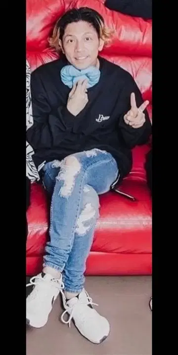 후루야 KJ 착용 mens-bigi RATTLE TRAP 스키니 데님