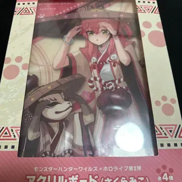 몬헌 CAPCOM 콜라보 사쿠라미코 아크릴보드 미개봉