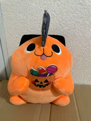 포치타 체인소맨 USJ 할로윈 펜 케이스 봉제 인형