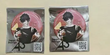 슬로우 데미지 토와 캔뱃지 2점 새상품 HUB