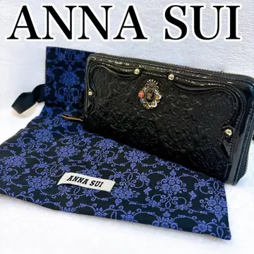 [ 미사용 ] ANNA SUI 안나수이 장지갑 라운드 지퍼