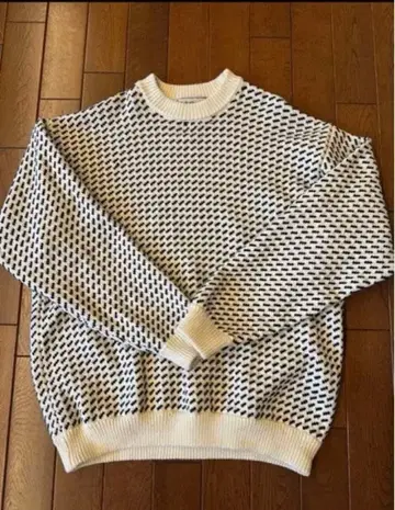 L.L.Bean 웨인 스웨터 버즈아이 니트 XL