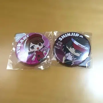 페르소나 3 리로드 라운드 원 캔뱃지 아라가키 신지로 타케바 유카리 세트