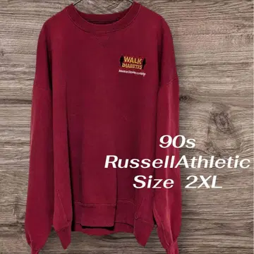 90s Russel Athletic USA 프로 코튼 맨투맨