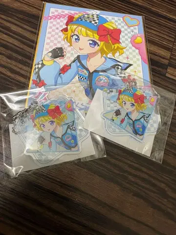 프리파라 마루쿠지 미레이 색지 아크릴 키링