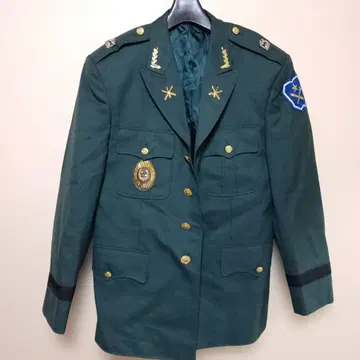 한국군 군대 밀리터리 자켓 다크 그린