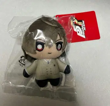 페르소나 5 아케치 고로 봉제 인형 키링 마스코트