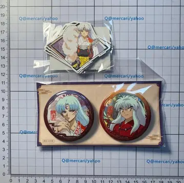 이누야샤 카페 중국 한정판 캔뱃지 셋쇼마루 이누야샤 씰 특전