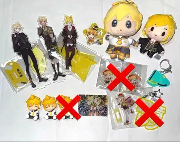 카가미네 렌 아크릴 스탠드 봉제 인형 아크릴 키링 묶음 판매