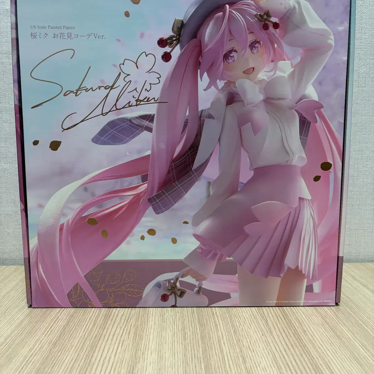 Figurine Hatsune Miku Cheerful Ver. 1/8 – Good Smile Company, PVC, Occasion Boîte Abîmée