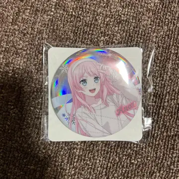 뱅드림 오로라 금박 빅 캔뱃지 치하야 아논 GiGO 한정판