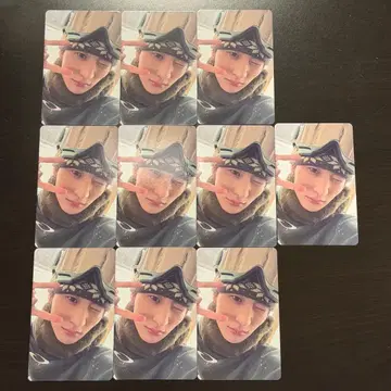 앤톤 라키드로 트레이딩 카드 10장 팝업 RIIZE