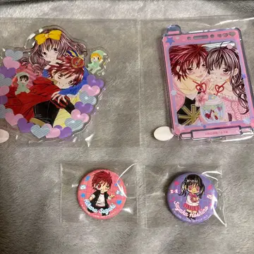 최애찬레 좋아합니다 스즈키군 C상 x 2 미니 캔뱃지 x 2 세트