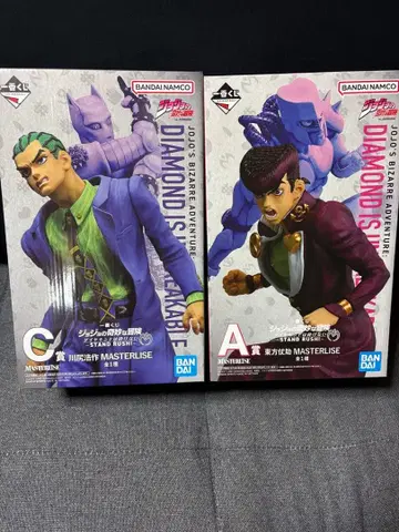 죠죠의 기묘한 모험 히가시카타 죠스케 카와지리 요스케 피규어 세트