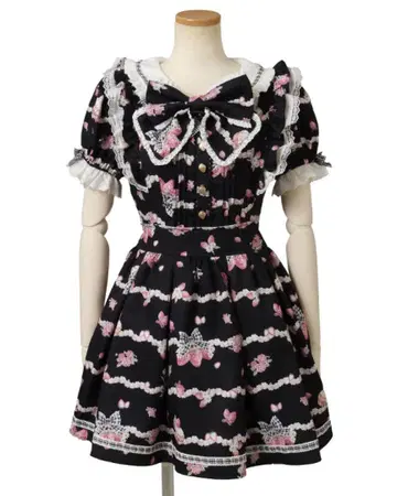 리즈리사 LIZLISA 지뢰계 Creamy Berry 원피스