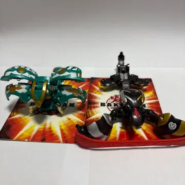 바쿠간 은퇴품 쇼 팔코 & 오시 프레스 세트