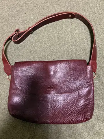 SLOW bono 플랩 웨이스트 백 숄더백 브라운