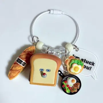 SALE 주렁주렁 키링 자라 가챠가챠 빵 도둑 k