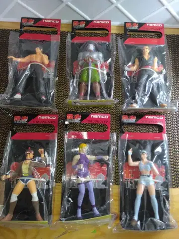 [미개봉] 철권 2 Tekken 2 1/12 리얼 피규어 전 6종 세트