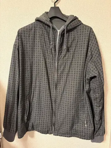 S 빔즈 BEAMSPLUS 1960s 리버서블 후드 부착 블루종