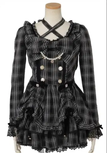 [ 택 포함/2개 ] 리즈리사 LIZLISA 더블 드로스트 셋업 블랙